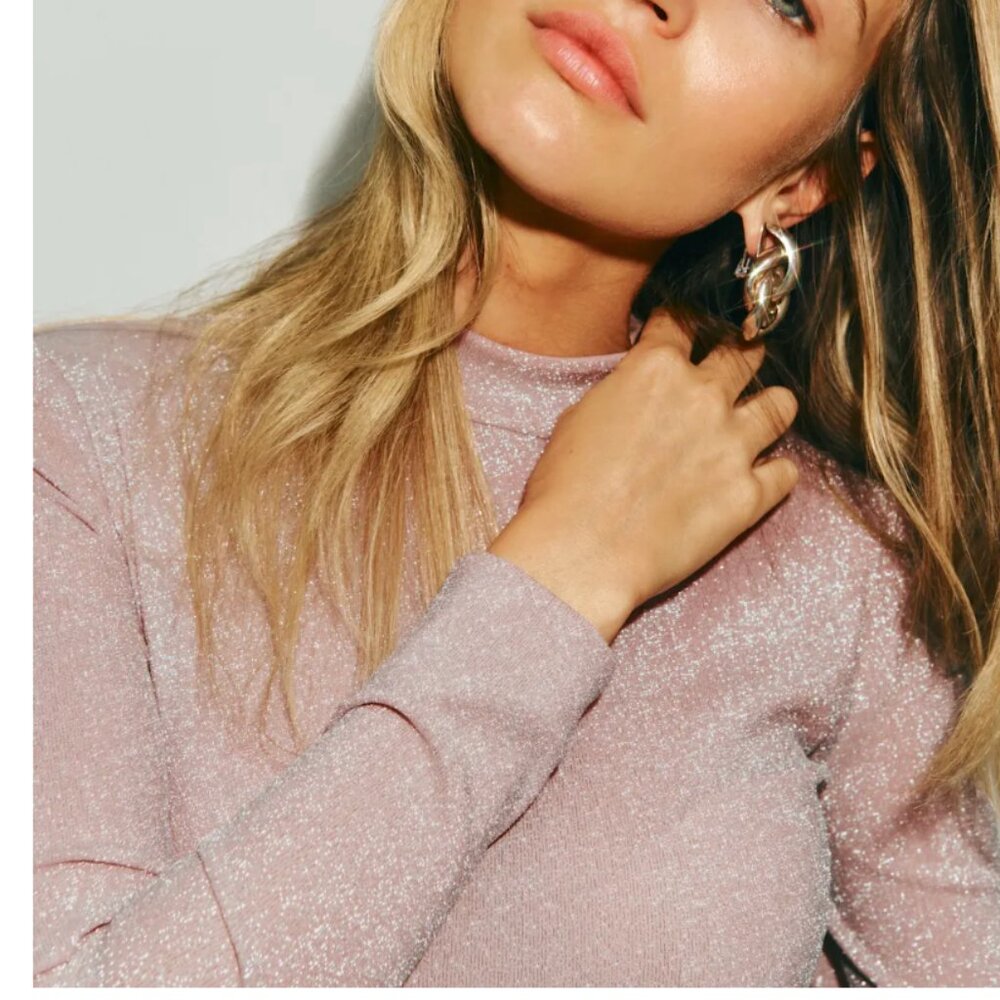 NWT Reformation Bailey Knit Top